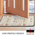thumbnail image 3 of Pioneer Flower Floral Print Pattern Door Rugs,Washable Non Slip Door Mats Indoor,Decorative Door Mats,Entry Mat Indoor for Entrance,Bedroom,Kitchen,Bathroom,30"x17", 3 of 6