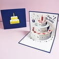 thumbnail image 4 of Details about 3D Card Happy Birthay Greetingyouth Gift Happy New Creative Greeting Card Setblank Card Note Card Folded Card Decorative Card Stationery Card Paper Card Handmade Card Writing Card, 4 of 4