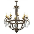 thumbnail image 5 of Meyda Tiffany 156609 Antonia 8 Light 38" Wide Crystal Candle Style Chandelier - Antique, 5 of 6
