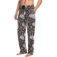 thumbnail image 5 of Top-kevin Cute Mother Sloth and Baby Pajama Pants for Men Men's Pajama Pants Mens Pajama Bottoms with Drawstring, 5 of 13