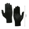thumbnail image 2 of Winter Gloves for Men Women, Anti-slip Touch Screen Cold Weather Thermal Warm Knitted Glove, 2 of 5