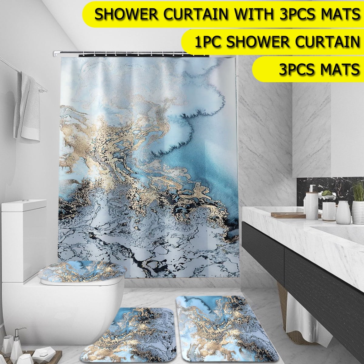 waterproof shower curtain