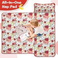 thumbnail image 4 of Pioneer Flower Floral Print Pattern Toddler Nap Mats for Kids Preschool,Sleeping Mat Bag or Kids,Toddler Sleeping Bag,Toddler Nap Mat or Daycare, 4 of 6