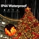 thumbnail image 2 of Cadena de luces LED ILLUMINEW 300 LED naranjas de 108 pies para Halloween al aire libre, 2 of 6