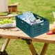thumbnail image 5 of Organizador de escritorio plegable para refrigerios, papelería y cosméticos, con compartimentos de fácil acceso, ideal para la oficina y el hogar. Aestivo | Verde | AESTIVO, 5 of 5