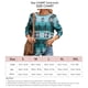 thumbnail image 5 of Camiseta azul de manga larga, holgada, cuello redondo y estampado vintage, talla L Ethnic Chic, 5 of 5