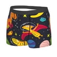 thumbnail image 2 of Kll Dinosaurs In Space Men'S Cotton Boxer Briefs Underwear-Xx-Large, 2 of 9