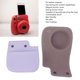 thumbnail image 4 of Funda protectora para cámara instantánea Mini 12 11 funda portátil para cámara compacta con bolsillo para accesorios y correa ajustable bolsa clásica de cuero PU ANGGREK  Otros, 4 of 8