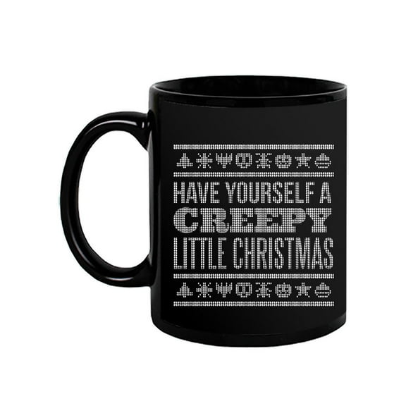 Creepy Little Christmas Mug - Smartprints Designs,