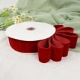 thumbnail image 5 of Velvet Ribbon 1.5 Inch X 20 Yards Spool Fabric for Christmas Wreath Decoration Handmade Craft Ornaments Gift Wrapping & Bow Making Red, 5 of 6