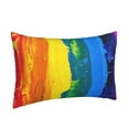 thumbnail image 2 of Balery Rainbow Colored Bedding Queen Pillow Cases - Envelope Closure - Soft Brushed Microfiber Fabric - Shrinkage and Fade Resistant Pillow Cases-20"x30", 2 of 9