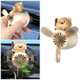 thumbnail image 2 of Jolies Pinces de Diffuseur pour Évent de Voiture - Design Rotatif de Style Dessin Animé, 2 Tablettes de Remplacement, Dispersion de Parfum, Facile à Installer, Convient à la Plupart des Évents, Décoratif et Fonctionnel, 2 of 6