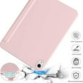 thumbnail image 4 of Aioneus iPad Case for iPad (A16) 11th Generation 11 inch (2025), iPad 10th Generation 10.9 inch (2022), with Auto Wake/Sleep, Tri-Fold Stand Smart Case, Pink, 4 of 8