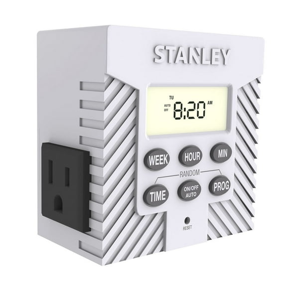 Stanley Timermax Indoor 2-Outlet Weekly Digital Timer