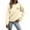 Beige, variant on Valentine's Sweatshirt Women Heart Graphic Shirt Long Sleeve Crew Neck Casual Print 2026 Fall Trendy Outfits