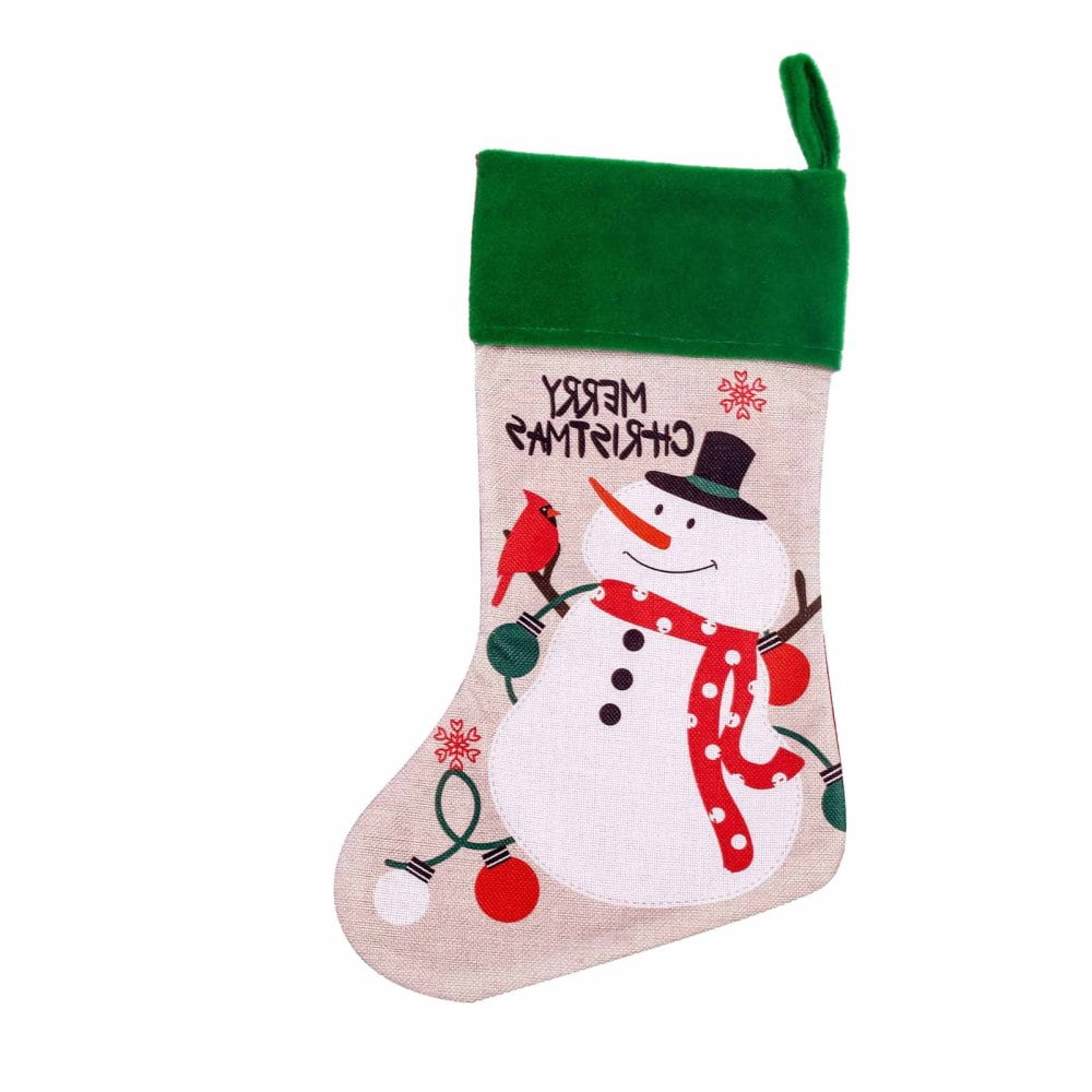 Christmas Stocking Gift Bag Fine Workmanship Added Appeal Stocking Bags For  Children Christmas Gift Packaging Old Man - Walmart.com