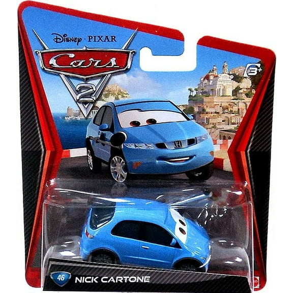 Disney Cars Cars 2 Main Series Nick Cartone 1:55 Diecast Car