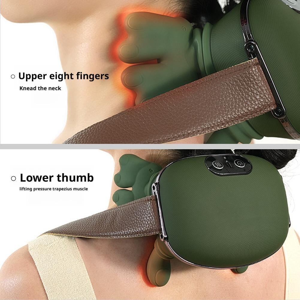 Neck Massager, Massage Master for Shoulder for Deep Tissue, Electric Kneading Massage Pillow, Electric Cordless Gifts to Men Women