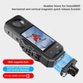 thumbnail image 2 of Lttoisl Magnetic Camera Mount Bracket for Insta360 X5 X4, Horizontal & Vertical Adapter Set, Aluminum Alloy Silicone, Action Camera Accessories, 1/4 Interface, 2 of 8
