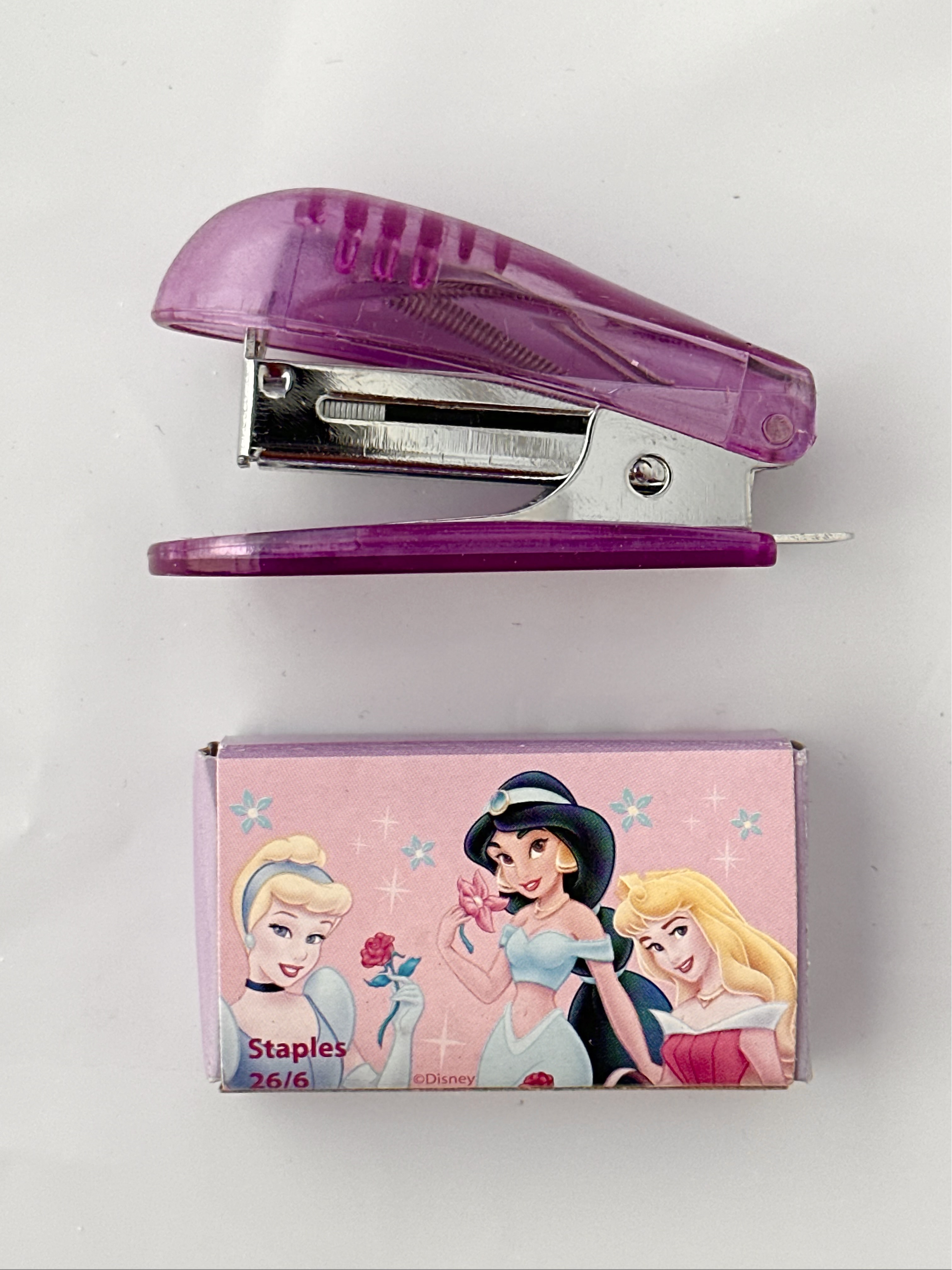 Disney Princess Stapler Kids size Stapler with Staples