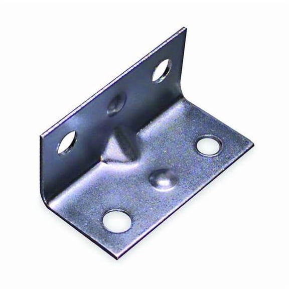 Manufacturer Varies Corner Brace,Steel,1.5 in H,PK4 1WDJ4
