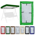 thumbnail image 4 of Patio Swing Canopy Replacement - VOGUES New Patio Outdoor Swing Canopy Replacement Porch Top Cover Seat Furniture (No Shelves), 4 of 6
