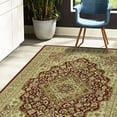 thumbnail image 1 of ZACOO Vintage Area Rug for Living Room Non Slip Persian Area Rug Kitchen Rug Low Pile Distressed Carpet,4 x 6 feet, 1 of 4