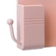 thumbnail image 3 of Soporte De Pared Estante organizador de enchufe de carga de teléfono móvil con control remoto adhesivo (rosa), 3 of 4