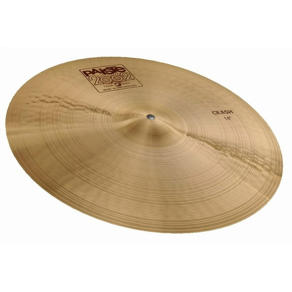 Paiste 1061414 2002 Series 14 Inch Crash Cymbal With Integrated Bell Character