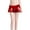 Red, variant on Fankiway Women'S Casual Fashion Shiny Flared Pleated A-Line Mini Skirt Womens Plus Size Skirts Womens Summer Skirts