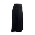 thumbnail image 2 of Falda George para Mujer Larga de Lino con Botones y Bolsas Laterales Negro Talla EG, 2 of 4
