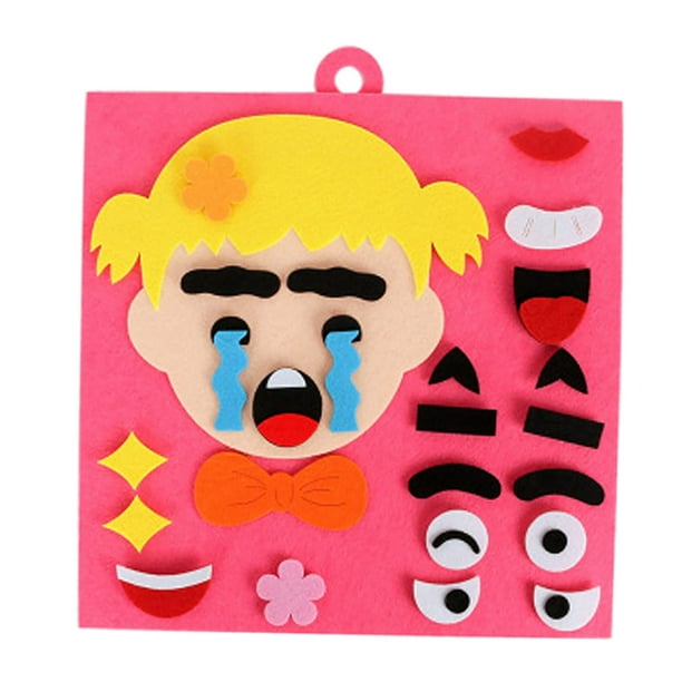 Juguetes de bricoje emociones Juguetes de rompecabezas Niña Zulema