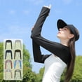 thumbnail image 4 of 2026 Cooling Shawl Arm Sleeves Sun Uv Protection Cooler Shrug, Comfortable & Breathable Anti-UV Arm Sleeves for Women Black, 4 of 8
