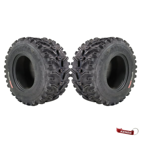 Kenda Bear Claw 23x10-10 Rear Off-Road Tires (2) for All-Terrain (ATV), Utility Task (UTV), & Side-by Side (SXS) Vehicles 23/10-10 w/ Keychain (2-Pack)