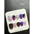 thumbnail image 6 of Pure Handmade Press on nails, JC Press On Nails Kit , Short Length Nail Press Ons, Durable, Easy Application, Stylish Impress Press On Nails,Perfect for Daily Wear & Special Occasions（E107 M）, 6 of 6