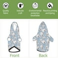 thumbnail image 6 of KLL Lily Flower for Basic Dog Hoodie - Pet Hoodie Sweater with Leash Hole - Cute Dog Sweatshirt - Pet Clothes Hooded Sweatshirt for Dog & Cat -Small, 6 of 8