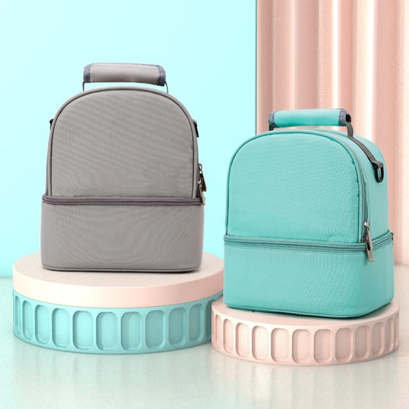 CEORPER Spacious Organized Milk Backpack Insulated Thermal Diaper Bag for Moms