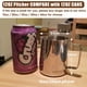 thumbnail image 4 of Jarra espumadora de leche Adorever, 350 ml, 600 ml, 900 ml, 1500 ml, acero inoxidable Adorever NA, 4 of 5