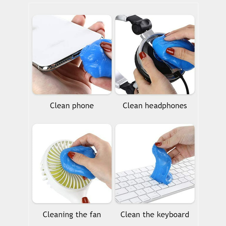 Soft Brush Computer Keyboard Fan Cleaning Brush Dust Cleaning Tool
