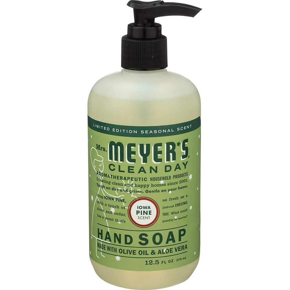 Mrs. Meyer's Clean Day Liquid Hand Soap, Cruelty Free and Biodegradable
