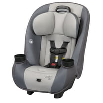 Cosco Kids Entrada Infant and Toddler Convertible Car Seat, Shady Day, Grey