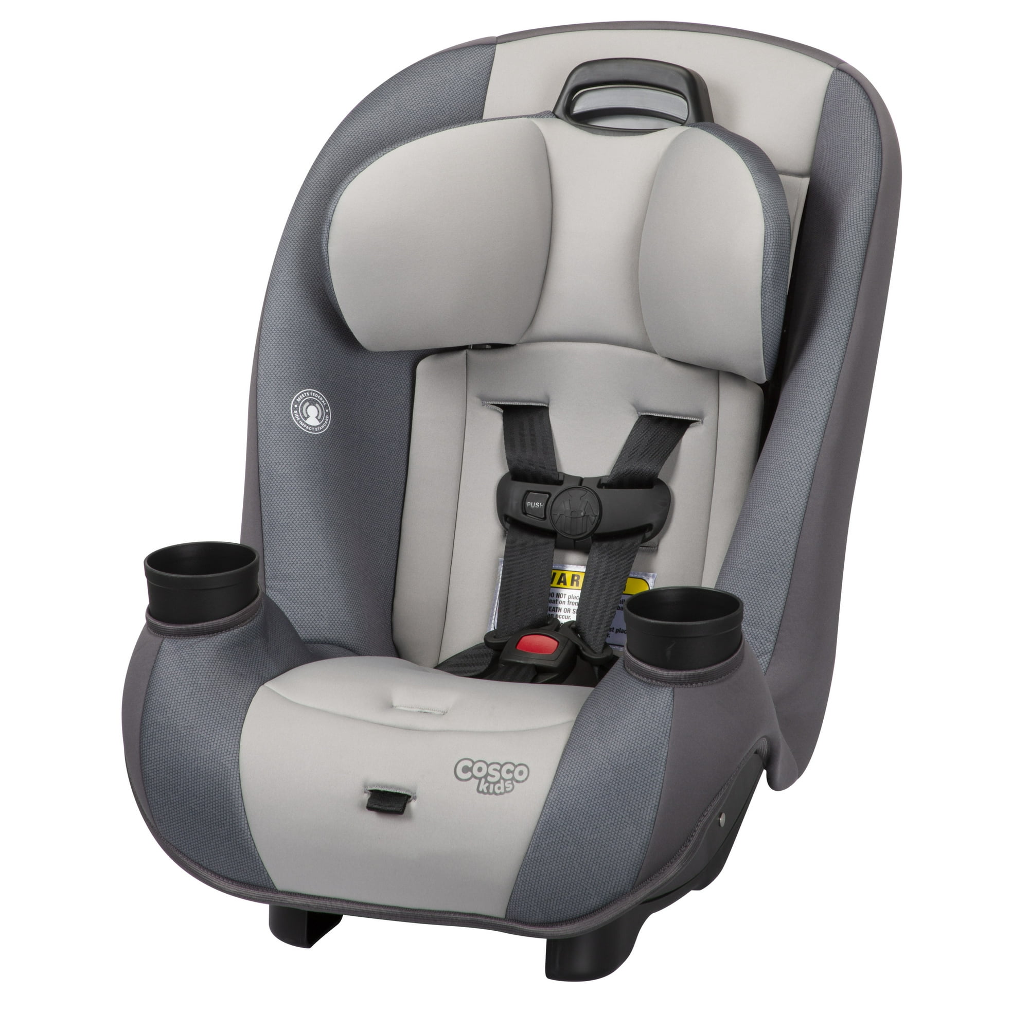 Cosco Kids Entrada Infant & Toddler Convertible Car Seat, Baby Car Seat, Shady Day, Grey