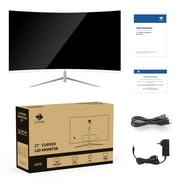 Z-EDGE U27C 27-inch Curved Monitor Full HD 1920x1080 100Hz 5ms VGA+HDMI Port