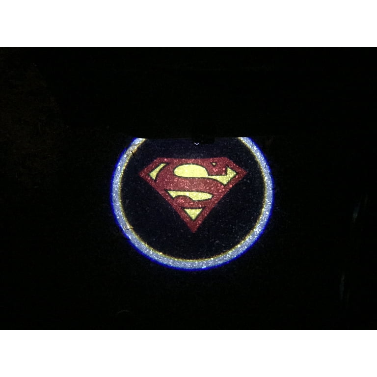 LED Car Door Super Projector Courtesy Light Battery Powered Set of 2