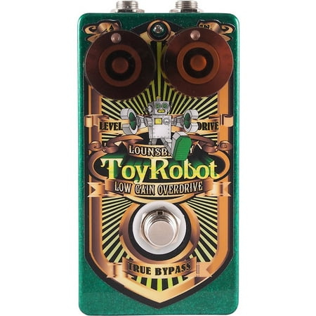 Lounsberry Pedals Toy Robot Low-Gain Overdrive Effects