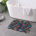 thumbnail image 6 of Kdxio Colorful Fish,16" x 24", Non-Slip Front Door Mats,Outdoor Welcome Mat Washable, 6 of 9