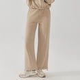 thumbnail image 4 of Krdevn Pantalon Décontracté pour Femmes avec Poches, Confortable, Jambe Droite, pour Usage Quotidien, Taille : TG, 4 of 5