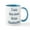 White/Blue Inside, variant on CafePress - I Am The Man From Nantucket - 11 oz Ceramic Mug - Novelty Coffee Tea Cup