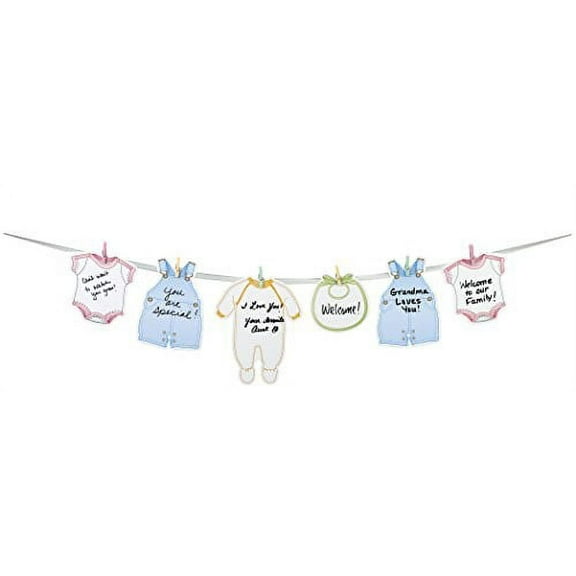 Baby Shower Welcome Baby Garland Kit, 1 Ct