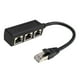 thumbnail image 3 of Adaptador divisor , conector de enchufe de puerto hembra para portátil , Hugo  Divisor Ethernet, 3 of 6